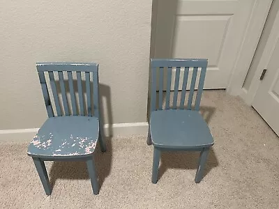 Pottery Barn Children’s Wood Chairs 2pc  • $70