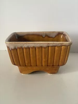 Vintage MCM USA Pottery Ceramic Glazed Planter • $3.50