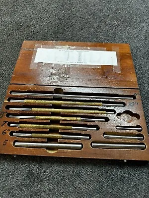 10 Piece Brown & Sharpe End Measuring Rod / Setting Standard Set 1-11  Length • $289.99