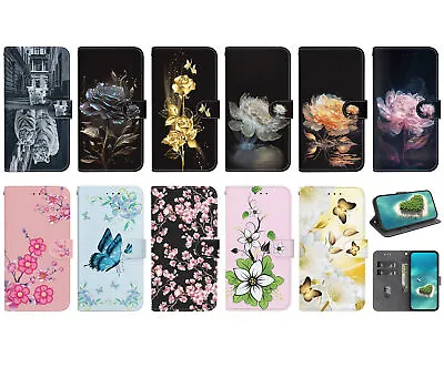 Flip Leather Painting Phone Case For Motorola S30 Pro G Fast Edge 40 G Pure G 5G • $4.87