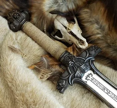 New Marto Conan Atlantean Silver Sword - Official Conan Barbarian Movie Replica • $170