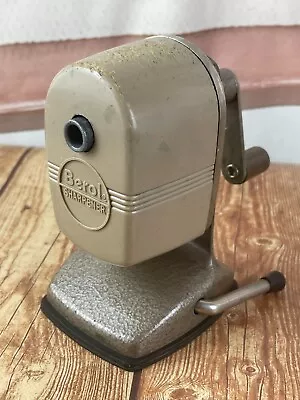 Vintage Berol  Manual Crank Pencil Sharpener | Made In USA • $24.45