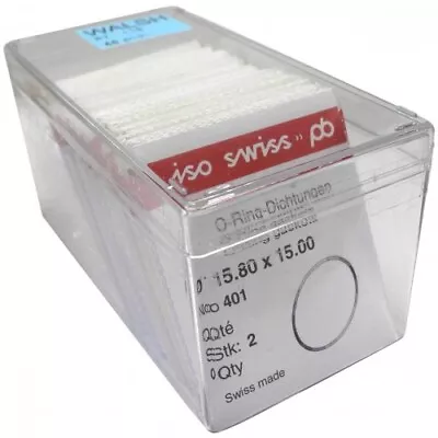 £148.82 • Buy 'O' Ring Gaskets Assorted For Waterproof Watch Case Backs Iso Swiss (120) -MY110