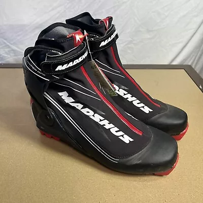 MADSHUS Hyper RPS Export SMU Boots EU 47 / US 12 Black/Red NEW • $111.30