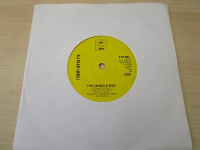 Tammy Wynette I Don't Wanna Play House 7  Vinyl Record • £2.95