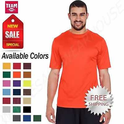 Team 365 Mens Dri-Fit Performance Gym Workout  UV Protection T-Shirt M-TT11 • $9.95