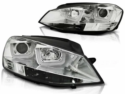 $574.82 • Buy Vw Golf Vii 2012 2013 2014 2015 2016 2017 Headlights Lpvwk5 U-type Chrome