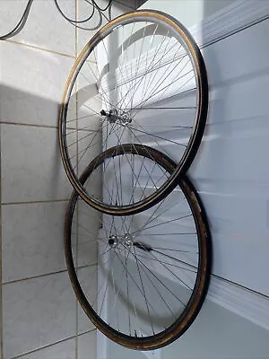 Campagnolo Record Vintage Road Wheel Set English Freewheel (8203-406) • $119.99