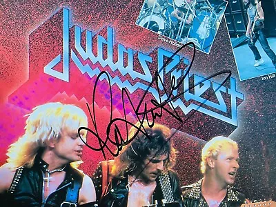 JUDAS PRIEST . Defenders Of.. LP 1.Press 1984 SIGNED Rob Halford METAL Metallica • £296.92