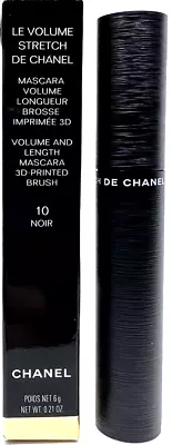 $29.99 • Buy CHANEL LE VOLUME STRETCH MASCARA VOLUME AND LENGHTH # 10 NOIR 0.21 Oz / 6 G NEW!