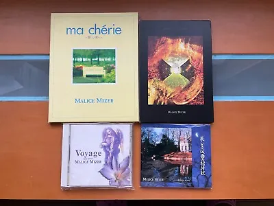 MALICE MIZER Merveilles Booklet Album CD Set Gackt Mana Voyage Ma Cheri Japan • $148