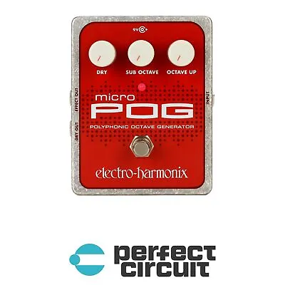 Electro-Harmonix Micro POG Polyphonic Octave EFFECTS - NEW - PERFECT CIRCUIT • $244.90