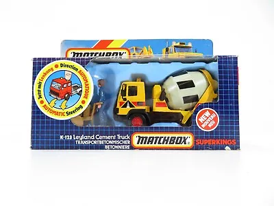 Matchbox - Superkings - K123 - Leyland - Tipping Cement Truck - Figure • £6.99