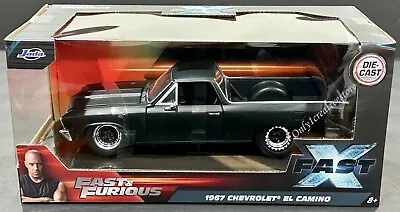 Jada Fast And Furious 1967 Chevrolet EL Camino  1:24 • $22.97