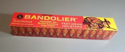 Mattel Fanner 50  Bandolier Empty Box 1958 Type  Cousin To Shootin Shell • $20