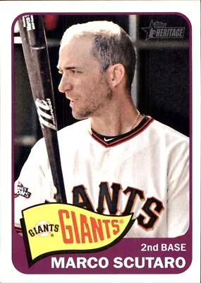 2014 Topps Heritage #389 Marco Scutaro SAN FRANCISCO GIANTS • $1.89