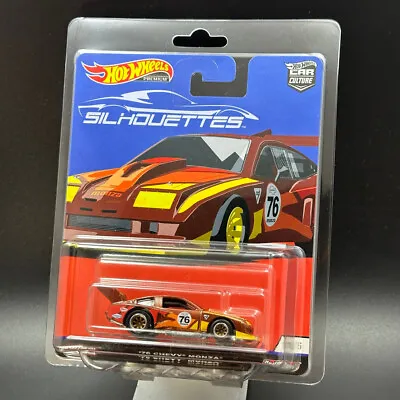 SHIPS FREE W/PROTECTOR Hot Wheels Silhouette '76 Chevy Monza Premium Real Rider • $17.50