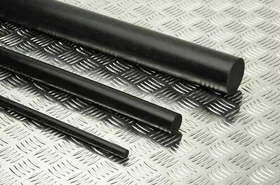 Delrin Acetal Plastic Rod Bar You Pick The Length & Diameter Black Color • $75.83
