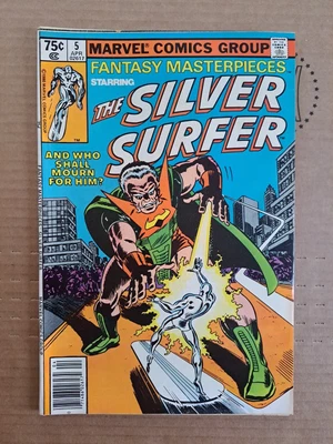 $1 • Buy Silver Surfer 5- Fantasy Masterpieces Marvel Comics 1980 BEAUTIFUL GRADE COMB-SH