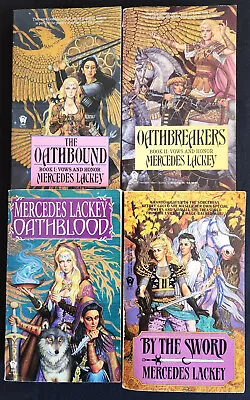 Mercedes Lackey~Lot 4 PB~Valdemar: Vows And Honor Quartet 1-4~LN/VG • $14.95