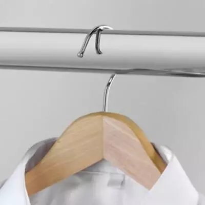 Wardrobe Oval Hanging Rail-Fitting Tube Bar-Clothes Storage Chrome Pole-All Size • £2.99