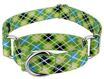 Country Brook Petz® Margarita Argyle Martingale Dog Collar • $12.97