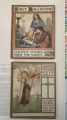 Golden Hours With The Saints Saint Augustine & Theresa Of Avila Gwynedd Hudson • £10