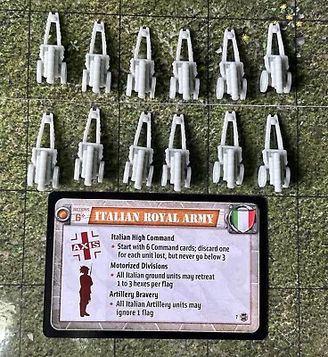 12# Italian Royal Army Artillery Guns Memoir 44 Equipment Pack Expansion • £18