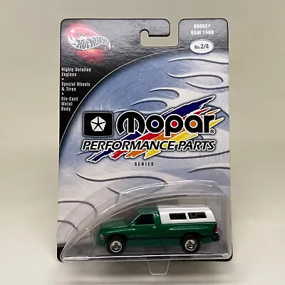 100 % Hot Wheels-mopar Performance Parts-dodge Ram 1500-green-3/4-sealed • $18.99