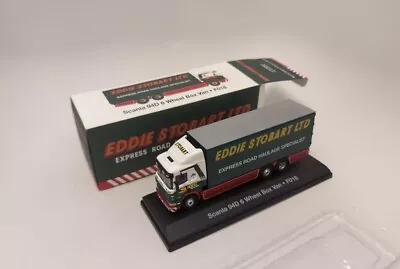 Eddie Stobart Atlas 1/76 - F018 Scania 94D 6 Wheel Box Van • £4.99