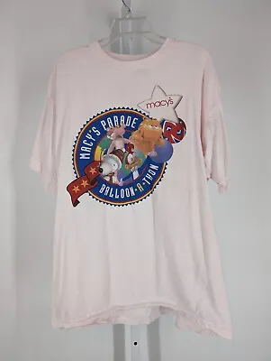 Vtg 90s Macy's Thanksgiving Day Parade Snoopy Garfield Balloon Shirt XL • $39.99