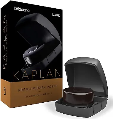 Kaplan Dark Premium Rosin With Case KRDD Violin Viola Cello D'Addario • $12.74