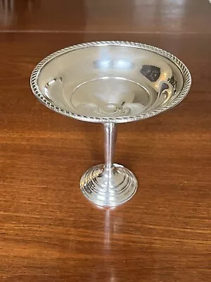 Vintage Preisner Sterling Silver Weighted Compote Nut Candy Bowl  6   221g  #786 • $56