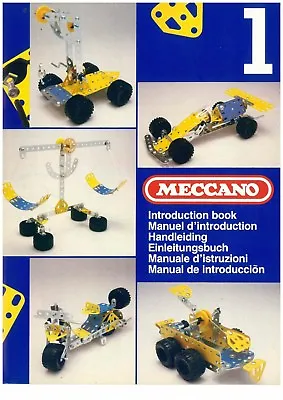 Original Meccano Set No 1 Manual • $4.24