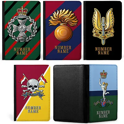 Personalised Military Passport Case Travel ID Card Holder Official Regiment TR • £8.95