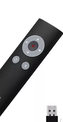 Wireless Clicker For PowerPoint - August Laser Pointer Powerful 100m Red Dot • £10.99