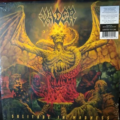 $32.99 • Buy Vader - Solitude In Madness Lp Brand New Limited Edition Mustard Vinyl Only 1200