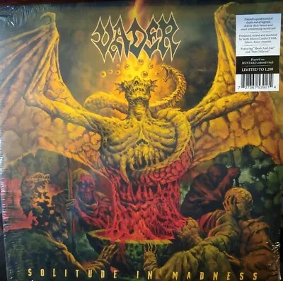 Vader - Solitude In Madness Lp Brand New Limited Edition Mustard Vinyl Only 1200 • $20.99