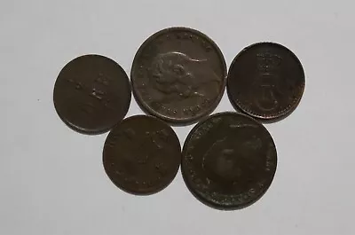 £43.71 • Buy 🧭 🇸🇪 Sweden Old Copper Coins + Denmark 1 Ore 1882 B53 #142 Yh47