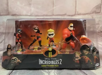 Mattel Incredibles 2 Family Figurine Pack Disney Pixar Action Figure Toy NEW! • $14.99