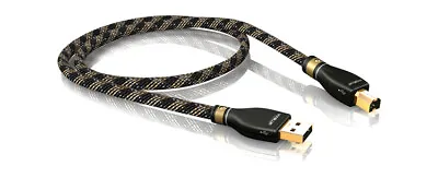 Viablue KR-2 Silver Usb-Cable 2.0 A/B 196 13/16in Ofc 21022 Silver 3x Shield • $108.72