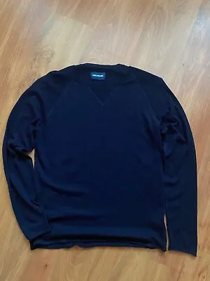 Zadige & Voltaire Switch Sweater Pullover Women's Wool Cashmere Navy Blue Size L • $45