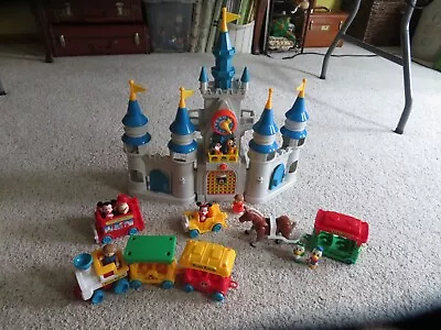 Vintage Disney Magic Kingdom Castle Playset  Lil Playmates 1987 Complete No Box • $49
