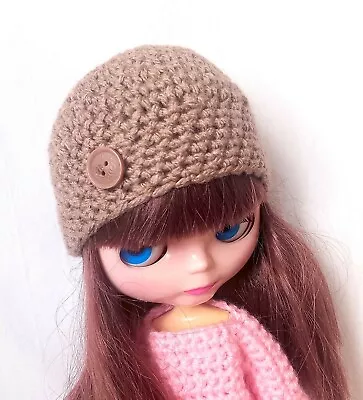 Handmade Hat For Blythe Or Tangkou Doll. Christmas Present Stocking Gift  • £4.99