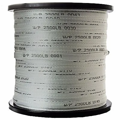 USA Made 3/4  X 3000' 2500 Lb Polyester Pulling Tape / Pull Tape • $174.99