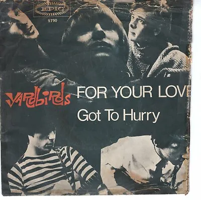 THE YARDBIRDS ~ For Your Love ~ Original 1965 German 2-track 7  Vinyl Single~p/s • £16.99