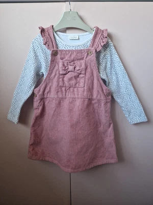 £2.99 • Buy Girls Next 12-18 Months Dress Polka Dot Pinafore