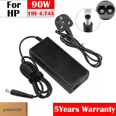 £10.99 • Buy 90W 19V 4.74A For HP Compaq Presario CQ45 CQ61 CQ71 Laptop AC Adapter Charger