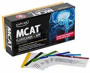 Kaplan MCAT Flashcards + App (Kaplan Test - Cards By Kaplan Test Prep - Good • $11.51