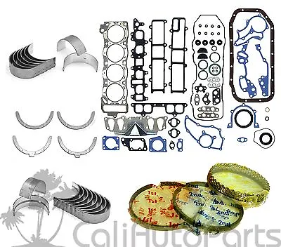 Fits: 85-95 Toyota 4runner 2.4l 22re 22rec Sohc 8v Engine Full Set *re-ring Kit* • $124.95